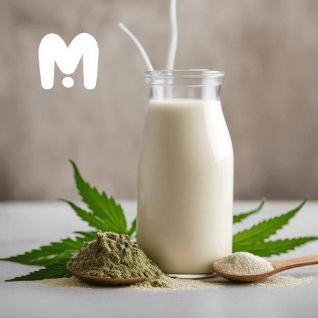 how to make hemp milk yogurt with 1 jar milk