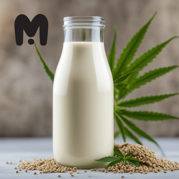 How to Make Hemp Milk Yogurt  with 1 bottle milk