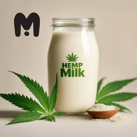 Hemp Milk Gluten Free with 2 pots